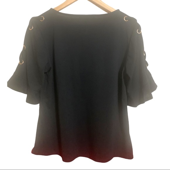 Comfy Grommet Business Blouse M - Picture 3 of 4